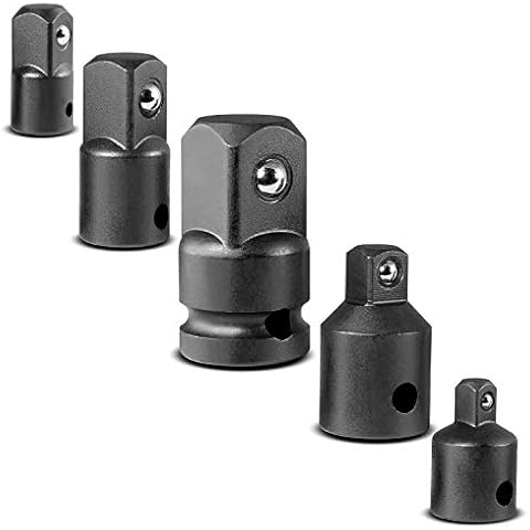 CARBYNE Impact Socket Adapter Set, 5 Piece - Ratchet Adapter for Impact Wrench. Impact Adapter & Socket Adapters • From a Family-Run Tool Company Based in the U.S.A. Cover