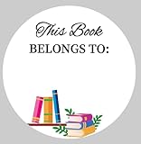 2 inch 150PCS This Book Belongs to Stickers for School Teacher Students