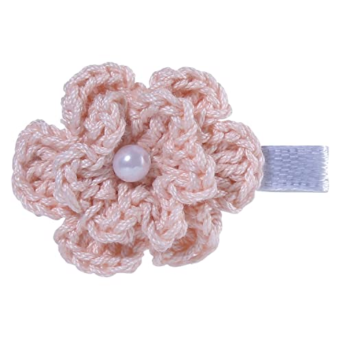 Image of Prapti Handicrafts Crochet Flower Baby Girl Eligater Hair clips Hairpins For Girls Hair Accessories Kids