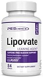 PEScience Lipovate, 84 Capsules, Caffeine Free Thermogenic with Blood Sugar Support