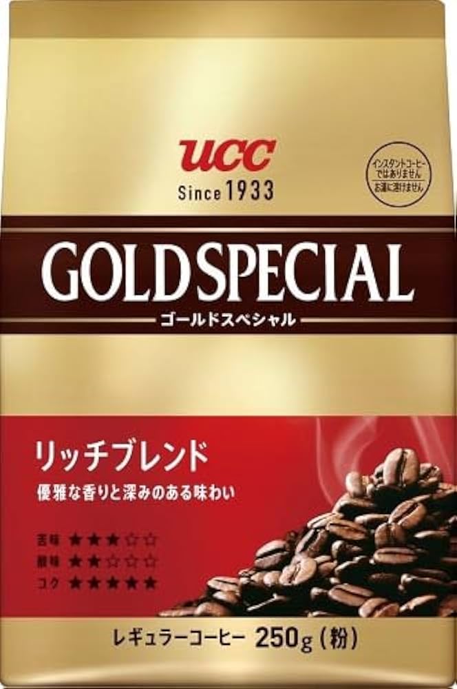 Amazon | UCC ゴールドスペシャル リッチブレンド 250g | UCC | 焙煎 通販