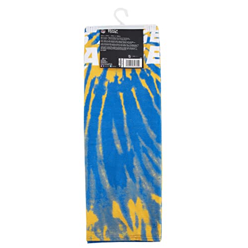 Image of Northwest NFL Los Angeles Chargers Beach Towel, 30 inch x 60 inch | Unisex-Adult, Psychedelic