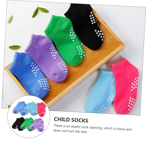 Calcetines de algodón transpirables para niños y bebés pack de 6 pares cómodos verano 4