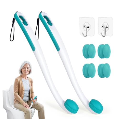 Chonario Butt Wiper Tool, 16.5" Toilet Aid Wiping Bottom, Self Wipe Assist