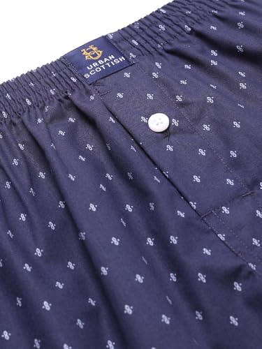 Image of Urban Scottish Men's Boxer Pants 100% Cotton Material with A Stylish Print Soft and Stretchy Elastic Waist Band Dynamic Movement and Hardwearing Stitching Breathable with A Gentle Snug Fit
