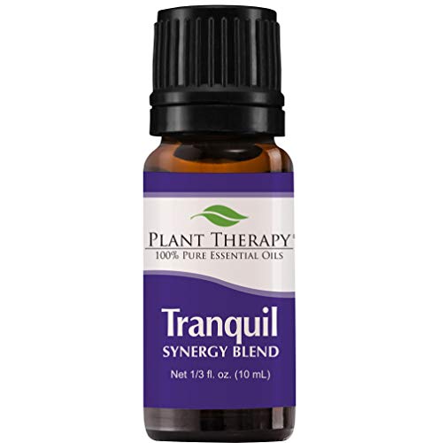 Plant Therapy Essential Oils Tranquil Synergy Blend - Stress Relief, Sleep, Peace