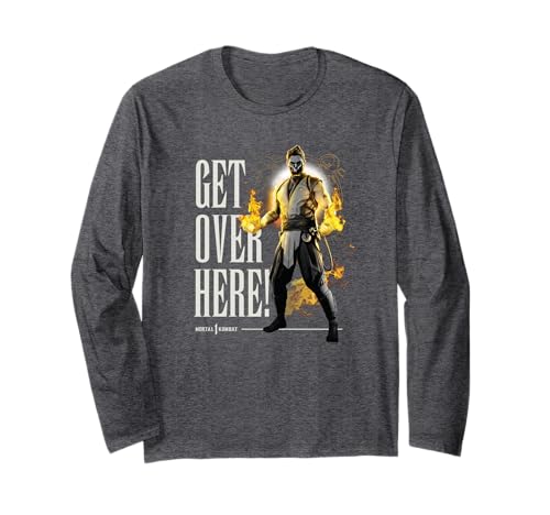 Mortal Kombat - Scorpion Get Over Here Long Sleeve T-Shirt