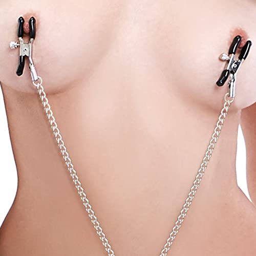 Sex Toys Nipple Clamps, Adult Sex Toys & Games, Clitoris Clamp Dildo Penis Stimulator, Sexual Pleasure Tools for Women, Nipple Tickler Toys for Women\'s Sex, BDSM Restraints for Couples