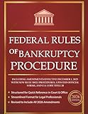 Federal Rules of Bankruptcy Procedure 2026: Including Amendments Effective December 1, 2025 With New Rule 3002.1 Procedures, Updated Official Forms, and U.S. Code Title 28
