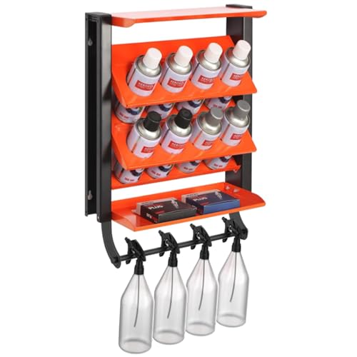 TORACK Spray Paint Can Holder Wall Mount, Heavy Duty Metal