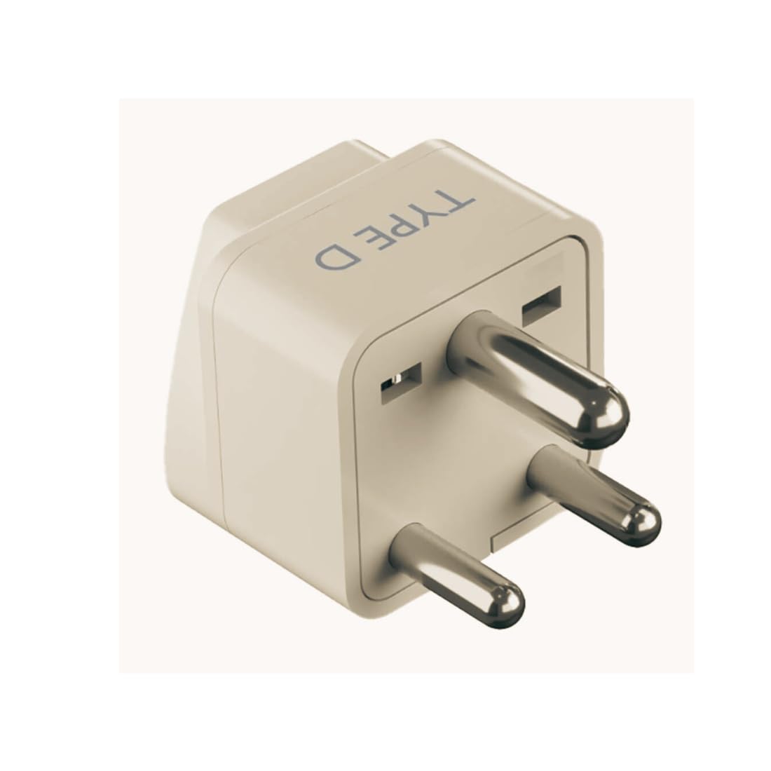 King Shine Adapter India to South Africa, Botswana, Namibia & More (Type D) Travel Adapter Plug - CE Certified - RoHS Compliant-image-1