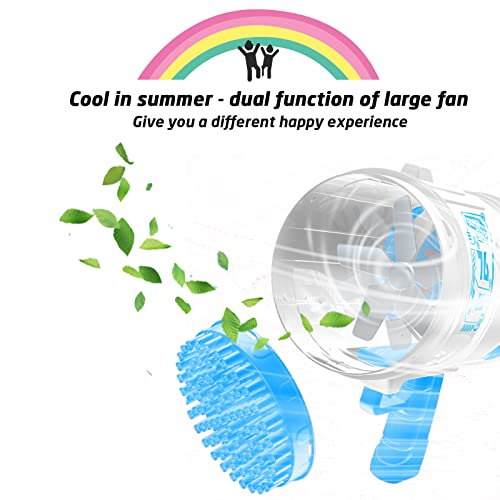 Versditas 76-Hole Gatling Bubble Gun, Rocket Launcher Bubble Machine, Can Produce Thousands Of Bubbles Per Minute, Suitable For Children And Adults, And Ideal For Indoor And Outdoor Birthday Parties. #TOP4
