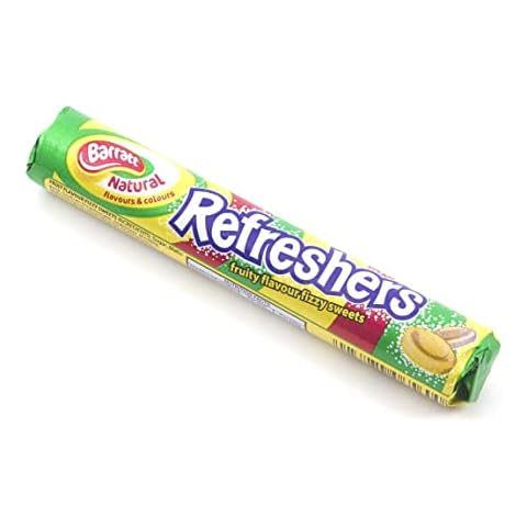 Barratts Refreshers Fruity Flavour Fizzy Sweets 34.2 g (Pack of 48) Cover