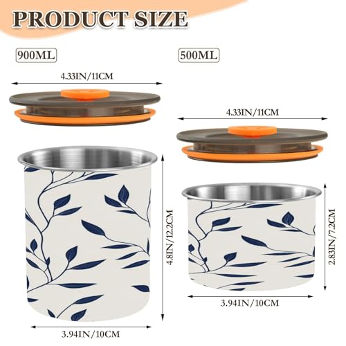 Envase para café inoxidable 17 oz con sello hermético miniatura 3