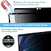 ZOGEAA Privacy Screen MacBook Pro 15 Inch (2012-2015), Magnetic Removable Anti Blue Light Glare Peep Filter Black Out Screen Protector for Mac 15.4 Inch Laptop Model (A1278 A1286 A1398)