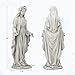 Ultym Virgin Mary Statue Outdoor, Large 30 Inch Religious Garden Statue, Blessed Mother Mary Statues Catholic, Durable Weather MGO Stone Sculptures Decor, Lawn Art for Home,Yard,Patio,Forch