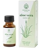 Aloe Vera Oil - Premium Undiluted Carrier Oil by Essential Delights (1 oz.) | Soothing & Nutrient Rich