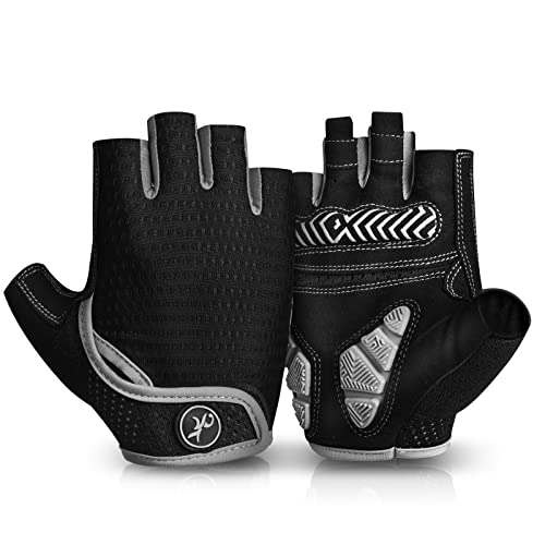 MOREOK Cycling Gloves Bike Gloves for Men/Women-[5MM...