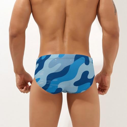 Men's Low Rise Swim Briefs Bulge Swim Trunks2