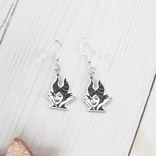 FAADBUK Evil Queen Lover Villain Earring - Fandom Fairytale Gift3