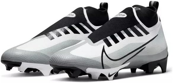 Nike Men's Vapor Edge Pro 360 Cleats White/Black Size 15
