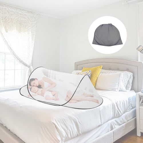 Moskitonetz Reise, Moskitonetz Bett, Moskitonetz Pop Up, Zusammenklappbares...