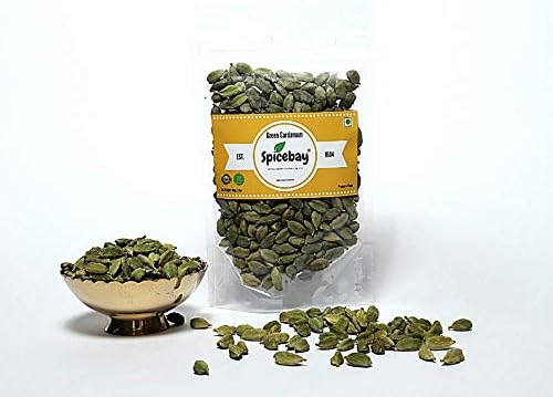 Spicebay Green Cardamom Elaichi Highly Aromatic 8mm 100g