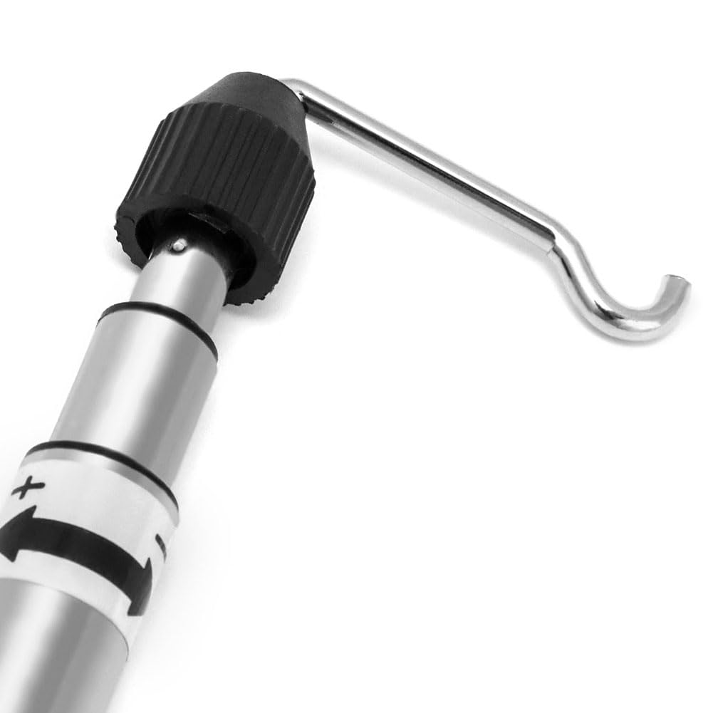 Luwqceu 2 Pack Rotary Tool Round Grinder Telescopic Hanging Stand Holder with Table Clamp, Flex Shaft Hanger Stand Tool Easy to Use - Image 2