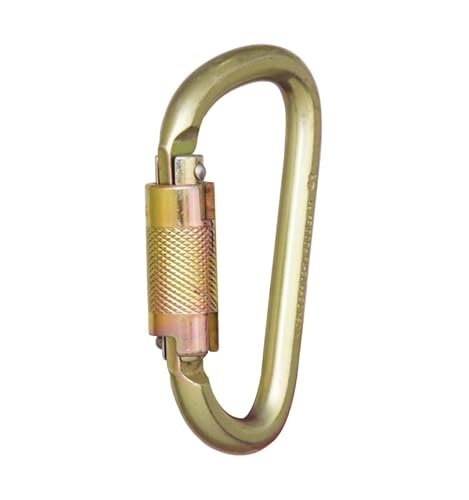 KARAM Steel Quarter Turn Locking Karabiner | Heavy-Duty Clim...