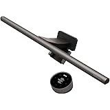 BenQ ScreenBar Halo 2 LED Monitor Light - Wireless Controller, Backlight, Motion Sensor, Adjustable Brightness/Color Temperature, Eye-Care Light Bar, No Screen Glare, Space Saving, USB Powered
