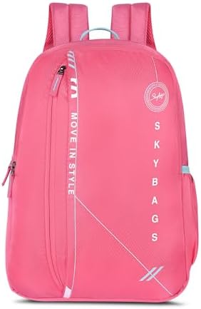 Skybags Casual Backpack 28L, 2 Main Compartments, Bottle Pocket, Front Pocket, Padded Shoulder Strap