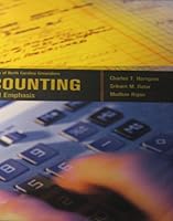 Cost Accounting: A Managerial Emphasis. Custom Edition for the University of North Carolina Greensboro 1256285293 Book Cover