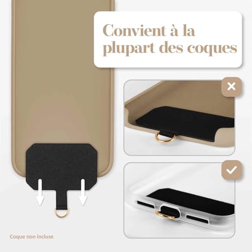 Collier pour smartphone Xiaomi Mi 11 idéal pour voyage moex
