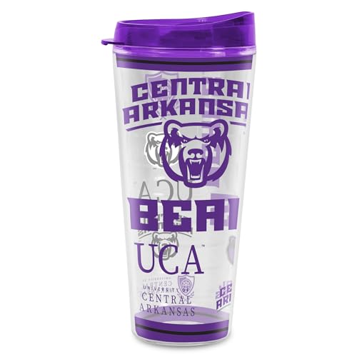 Image of Rico Industries NCAA College Double Wall Mayhem 16oz Or 20oz Tritan Tumbler W Lid