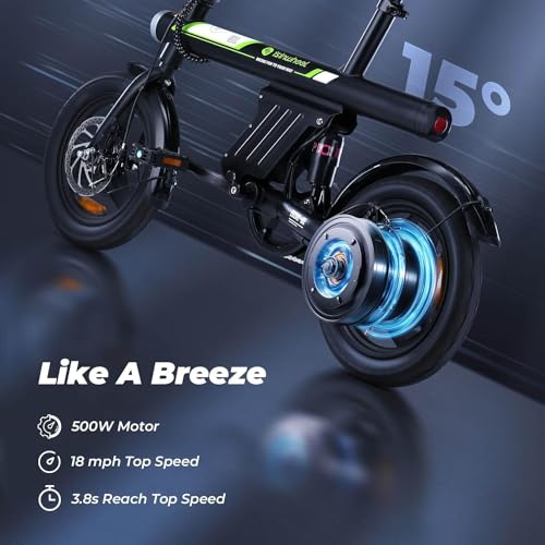 Electric Bike for Adult 500W Motor, Smart Uphill, Carbonfree Certified
Electric Bike for Adults and Teens, 20 mph Folding Ebike, 37|4Wh Battery
Electric Bike for Adult, 500W Motor, 14"/16"/20" Wheel Size, 280.8Wh Battery