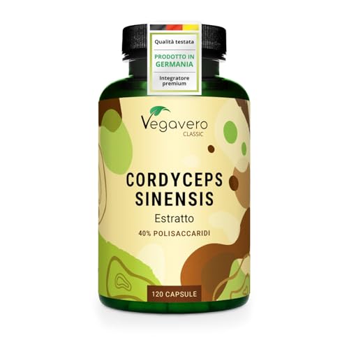 Vegavero Cordyceps Sinensis | 6500 mg (Estratto CS-4 10:1)