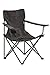 Produktbild Grand Canyon Director - Campingstuhl, Regiestuhl, faltbar, robustes Stahlgestell, für Camping, Outdoor, Festival, Garten, Angeln, mit Getränkehalter, grau/schwarz, 308011