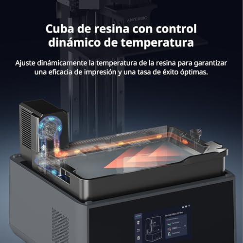 Impresora 3D ANYCUBIC Photon Mono M7 Pro: Resina 14K, Pantalla 10,1'', Velocidad 170mm/h - Fernando Cortés