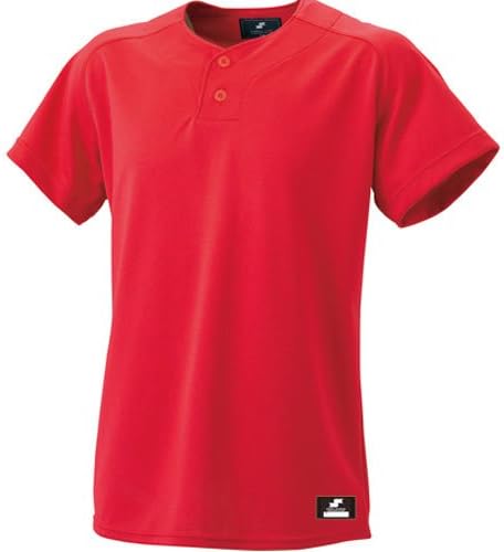 Amazon Co Jp エスエスケイ ベースボールウェア 2ボタンベースボールtシャツ 無地 メンズ Bw1460 スポーツ アウトドア
