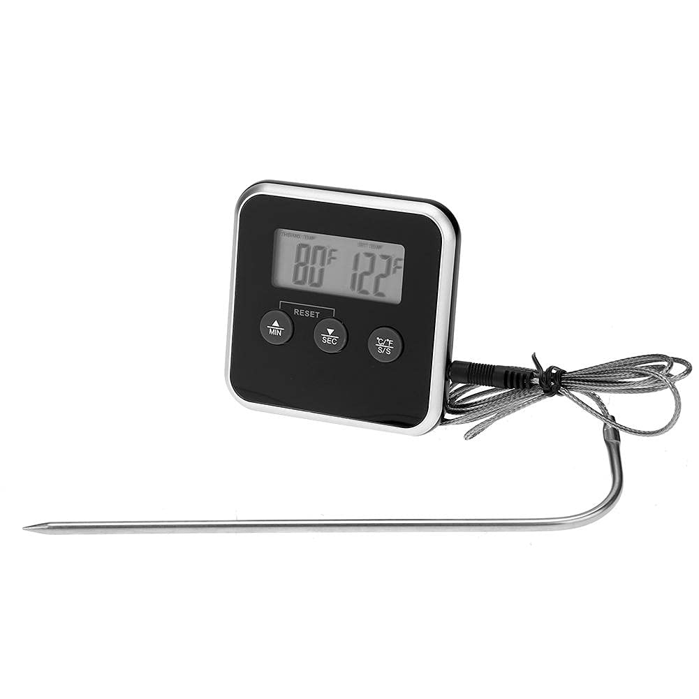 Thermomètre sonde cuisine LCD numérique pour viande et huile