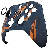 eXtremeRate Replacement Faceplate Cover for Xbox One Elite Controller Series 2, Glow in Dark Mecha - Yellow Custom DIY Front Housing Shell Case for Xbox Elite Series 2 Core Controller (Model 1797) - Image 7