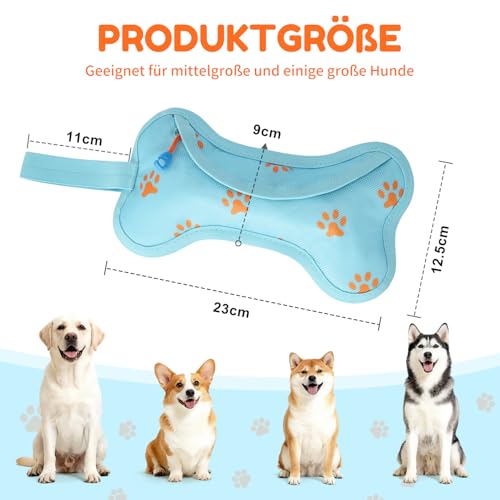 ALLCAMP Leckerlitasche für Hunde,Futterbeutel Dummy Hundetraining,Snackbeutel für Belohnung,Hundefutter Aufbewahrung,Leicht zu Reinigen für Unterwegs & Reisen