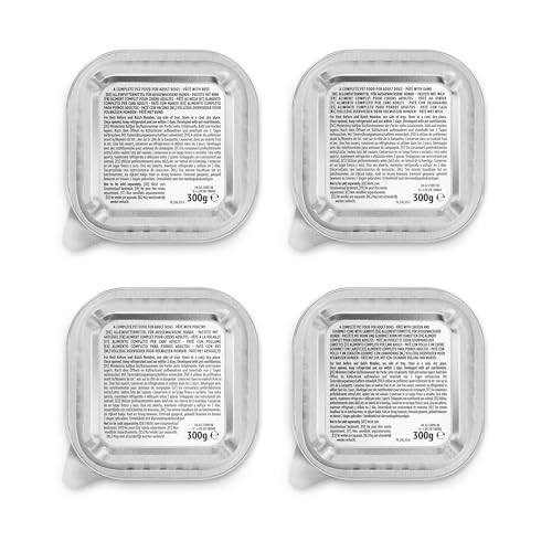by Amazon Nassfutter für Hunde, Pastete Gemischt, 300g, 20er-Pack