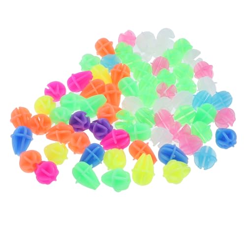 BESPORTBLE 72pcs Bicycle Decoration Bike for Decorations Beads Flowers Wheel Ornament DIY Beads Decors Bicycle Accessories Clips Beads Resin