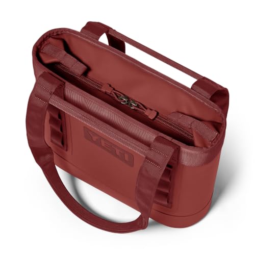 Image of YETI Camino 12L Zip Carryall Tote Bag, Stag Dark Red
