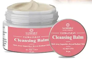 Makeup Remover Balm - Cleansing Balm for Face, For Clean, Smooth & Dewy Skin, Make up Remover, Non Greasy Makeup Cleanser, Cleanses Dirt, Makeup & Sunscreen | For All Skin Types | 50g