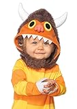 Leg Avenue Baby's Where The Wild Things are Carol Costume, Brown/Orange, 12-18 Months