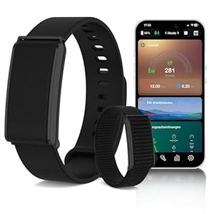 Northpoint Smart Band Fitness-Tracker, Smartwatch, Aktivitäts, Schlaftracker mit Herzfrequenz, 21+ Tage Akkulaufzeit,100+ Sportmodi, Wasserfest IP68, Kein ABO erforderlich für Android & iPhone