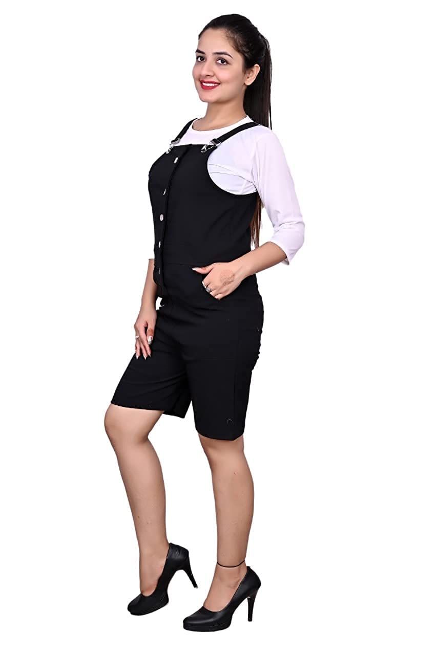 Espan Hub stylish jumpsuit dangri with top for girls (13Years-14Years) 2