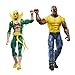 Marvel Legends Series Iron Fist and Luke Cage, Marvel 85th Anniversary Comics Collectible 6-Inch Action Figures